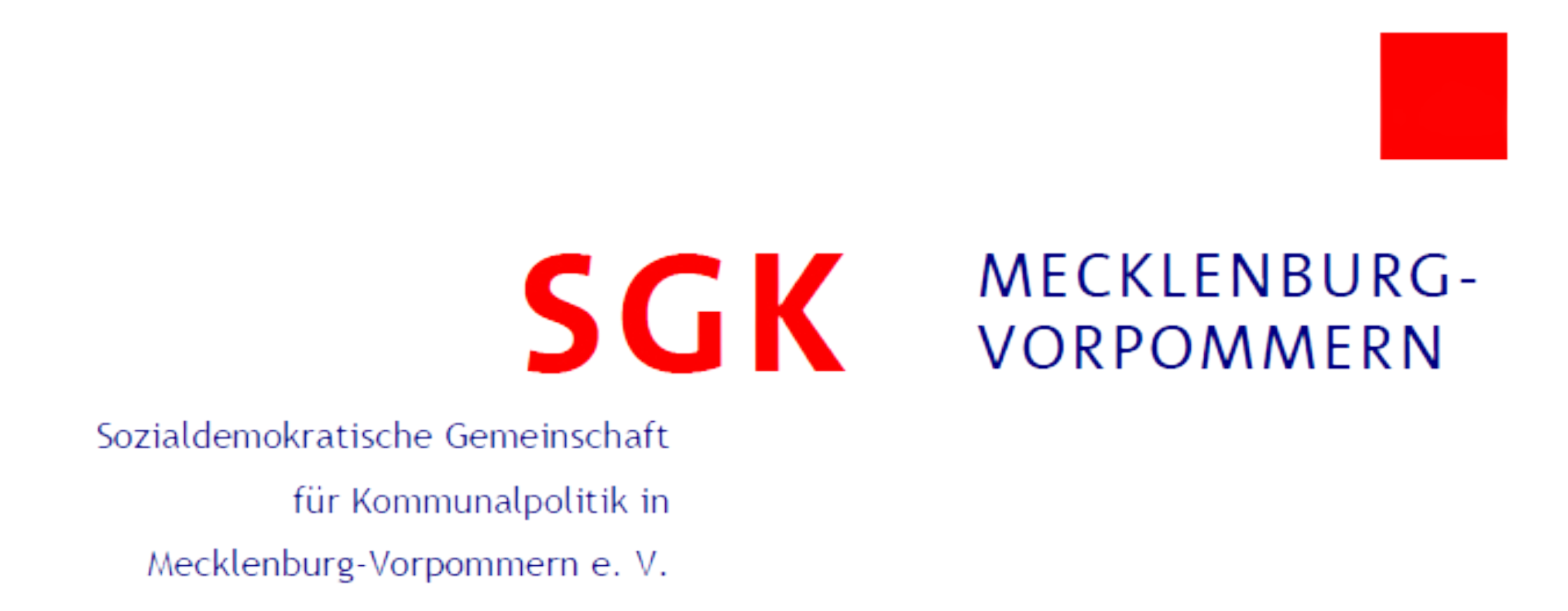 Sozialdemokratische Gemeinschaft für Kommunalpolitik in Mecklenburg-Vorpommern e.V.